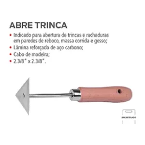 ABRE TRINCA 60MMX60MM - WORKER