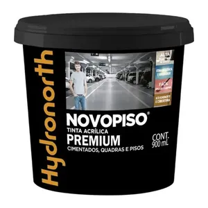 ACRILICA PISO HYDRONORTH CINZA CHUMBO 900 ML
