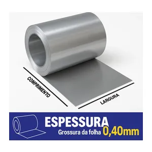 ALGEROSA ALUMINIO 40CM DE LARGURA MT (ESPESSURA 0,3MM)