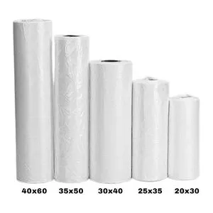 BOBINA PLASTICA PICOTADA FUNDO RETO 35X50 COM 500 SACOS