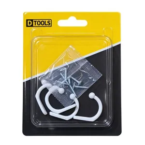 CABIDE SIMPLES BRANCO  4 PEÇAS ( DTOOLS )