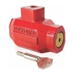 CADEADO DE SOLO TETRA P/ PORTA ENROLAR POLIFORTE