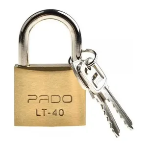 CADEADO LATONADO PADO 40MM