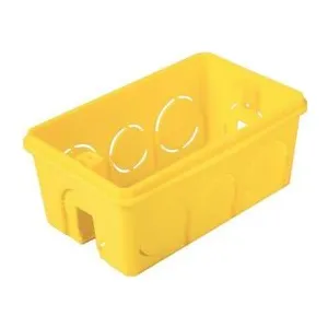 CAIXA 4X2 PVC AMARELA