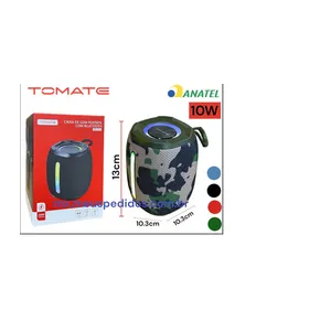 CAIXA DE SOM 10W RESISTENTE A AGUA ( TOMATE ) CAMUFLADA / AZUL / PRETO ( MTS-6012 )