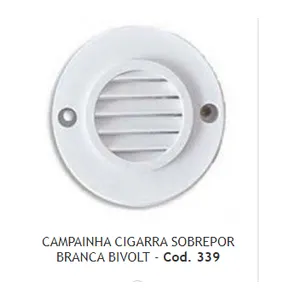 CAMPAINHA CIGARRA SOBREPOR BIV