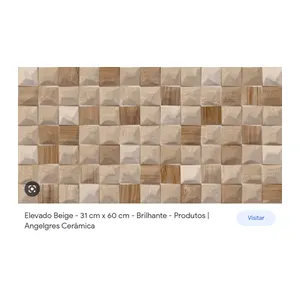 CERAMICA ANGELGRES ELEVADO BEIGE 31X60 ( CX 1,84M²) (10 PÇ ) A