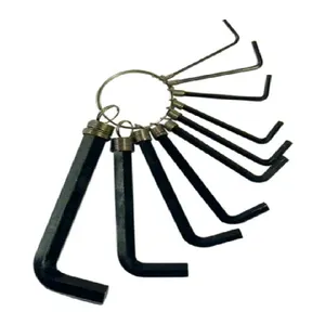 CHAVE ALLEN JOGO 10 PÇ ( 1,5 A 10MM ) ( CHAVEIRO )