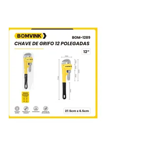 CHAVE GRIFFO PRO 12'' BOMVINK