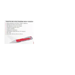 CHAVE TESTE TENSAO CONTINUA 90V - 1000V ( BOMDER ) ( BOM-6401)