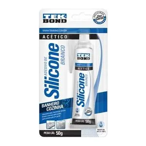 COLA SILICONE BRANCO 50G BISNAGA