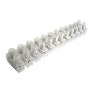 CONECTOR EM BARRA NYLON 12 BORNES 4MM