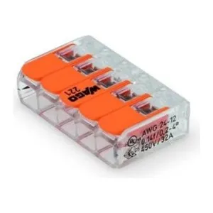 CONECTOR VAGO 5 POLOS FLEX 0,14 - 4,0MM