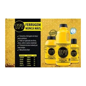 CONVERTEDOR DE FERRUGEM 200ML