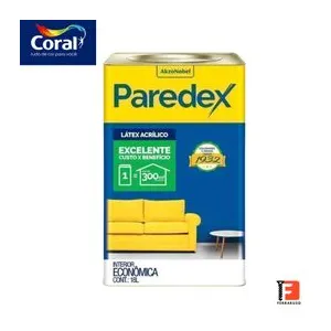 CORAL LATEX PAREDEX BRANCO 18L
