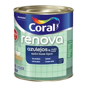 CORALIT ESMALTE PARA AZULEJO EPOXY 3,6L ACETINADO BASE AGUA