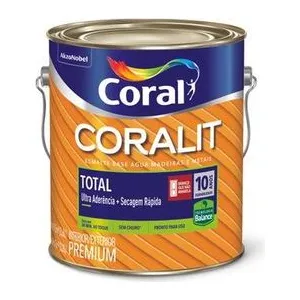 CORALIT ESMALTE TOTAL BALANCE ACETETINADO 3,6L BRANCO