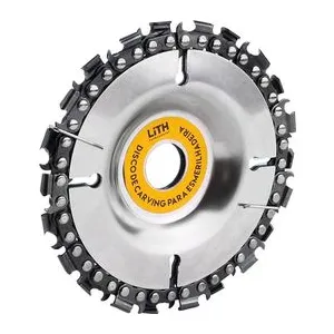 DISCO COM CORRENTE PARA MADEIRA 100 X 16MM OU 22,23 (5/8 ) CORTE DESBASTE