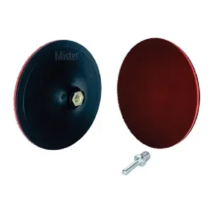 DISCO DE BORRACHA C/ VELCRO 4,5" PARA ESMERILHADEIRA