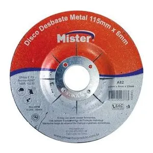 DISCO DE DESBASTE 4,5' X4,8MM