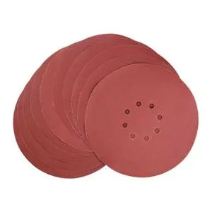 DISCO DE LIXA COM VELCRO 2200MM GR240 ( COM 10 PÇ WORKER )