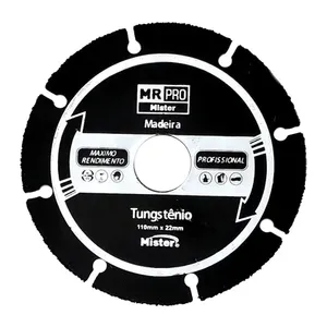 DISCO DE SERRA TUNGSTENIO 4 1/2 X 22MM DTOOLS ( PARA MADEIRA)