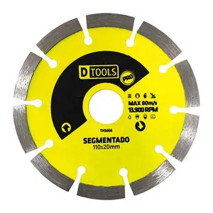 DISCO DIAMANTADO SEGMENTADO 4 1/2 X 20/22MM DTOOLS / WORKER