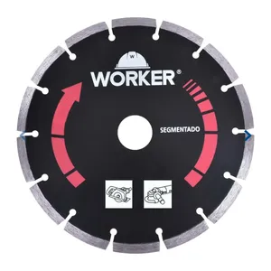 DISCO DIAMANTADO SEGMENTADO 9'' X 25,4 WORKER / DTOOLS