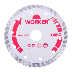 DISCO DIAMANTADO TURBO 4 1/2 X 20/22 DTOOLS / MRPRO MISTER / WORKER/ VILA
