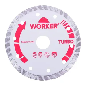 DISCO DIAMANTADO TURBO 7 X 25,4MM DTOOLS