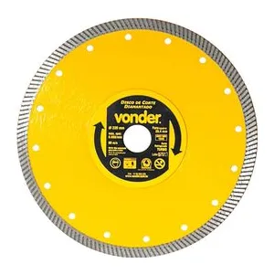 DISCO DIAMANTADO TURBO 9 X 22MM ( 230MM X 25,4MM FURO )