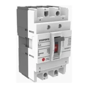 DISJUNTOR CAIXA MOLDADA 3 POLOS 250A 22KA EM 220V (COM BORNE) - SOPRANO