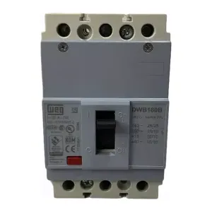 DISJUNTOR CAIXA MOLDADA 3 POLOS 50A 25KA 220V