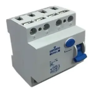 DISJUNTOR DR DIFERENCIAL RESIDUAL 4P 63A 6KA DRS-L SOPRANO - 5028.4063.41