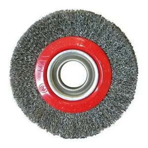 ESCOVA DE AÇO CIRCULAR 6" X 5/8 E 1/2 ( CARBONO MISTER )