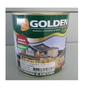 ESMALTE PRETO 900ML BRILHANTE ( GOLDECOR)