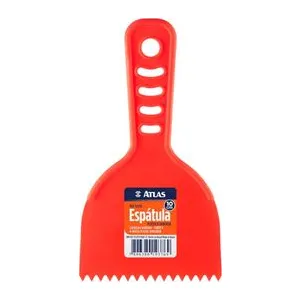ESPATULA PLASTICA DENTADA 10CM P/TEXTURA ATLAS