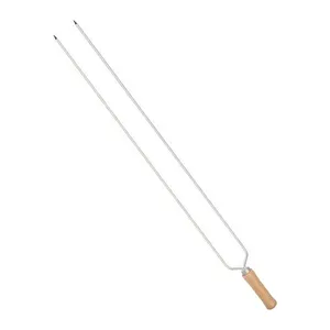 ESPETO DUPLO 85CM GALVANIZADO