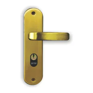 FECHADURA EXTERNA MGM STILO A/A BRONZE LATONADO EXTERNA MGM