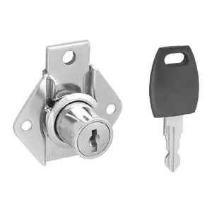 FECHADURA P/ GAVETA INOX SOPRANO/STAM ( EXTENSÃO DO EIXO 22MM )