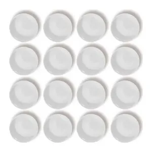 FELTRO ANTI IMPACTO TRANSP RED 15MM 16UNID