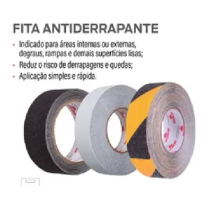 FITA ANTIDERRAPANTE 5X20M PRETA