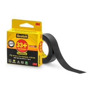 FITA ISOLANTE ANTI-CHAMA 33+ PROFISSIONAL 1OMT
