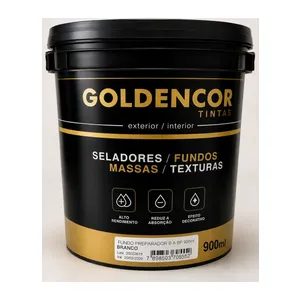 FUNDO BRANCO FOSCO 900ML ( GOLDEN )