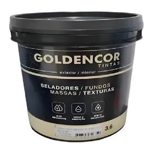 FUNDO PREPARADOR DE PAREDE 3,6LTS BASE AGUA GOLDEM