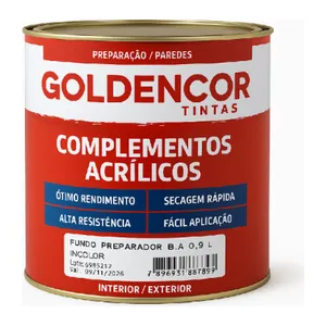 FUNDO PREPARADOR DE PAREDE 900ML BASE AGUA GOLDEM
