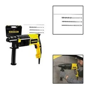 FURADEIRA IMPACTO 110V - 1000W C/ ACESSORIOS BOMVINK