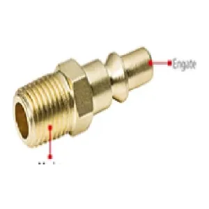 GAS CONECTOR ENGATE RAPIDO 1/4 NPT ( E ) X 1/4 ( ENGATE RAPIDO )