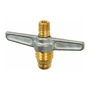 GAS NIPEL LATAO BORBOLETA 1/8 NPT X 5/8 (ROSCA GROSSA)