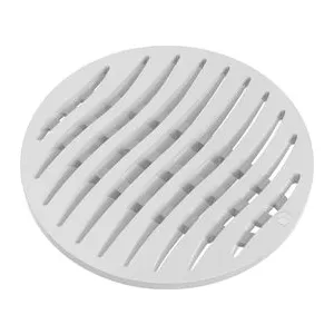 GRELHA PVC REDONDA 100MM